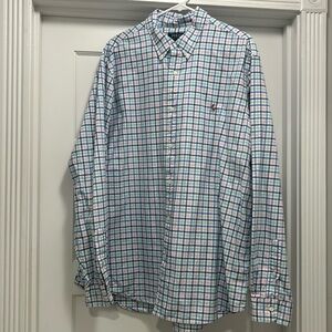 Polo Ralph Lauren - Multi Color Plaid Button Down, EUC, XXL Classic Fit